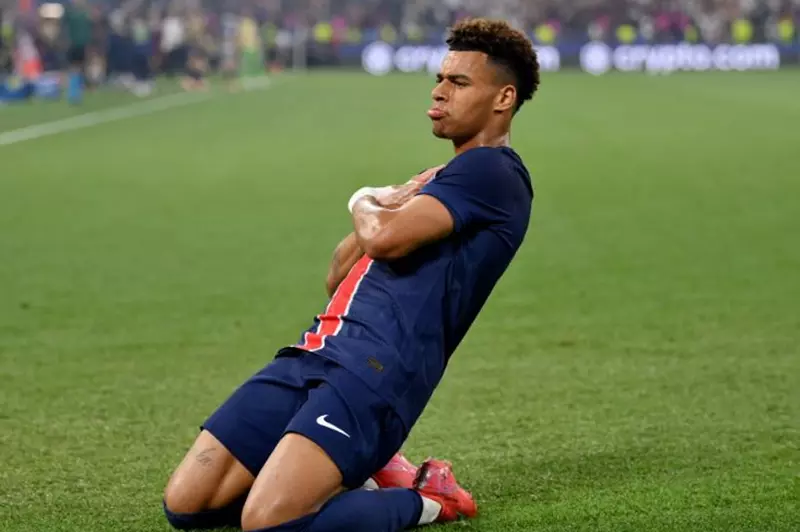 دوي الصغير يتألق في نهائي دوري الأبطال ويعزز تفوق باريس سان جيرمان على إنتر