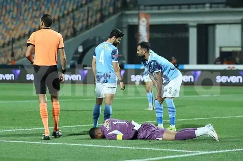 إصابة المفاجئة تضرب الشناوي ومرعي في نهائي كأس مصر خلال 6 دقائق