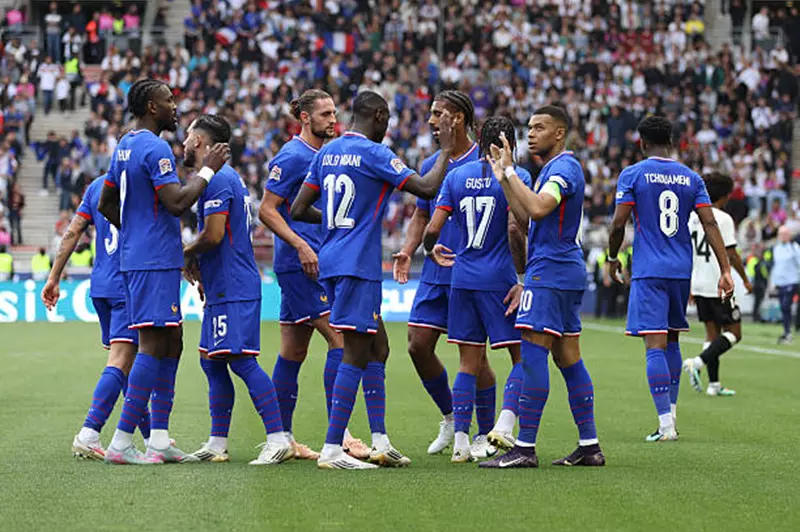 دوري الأمم الأوروبية: فرنسا تتفوق على ألمانيا 0-1 في نهاية الشوط الأول